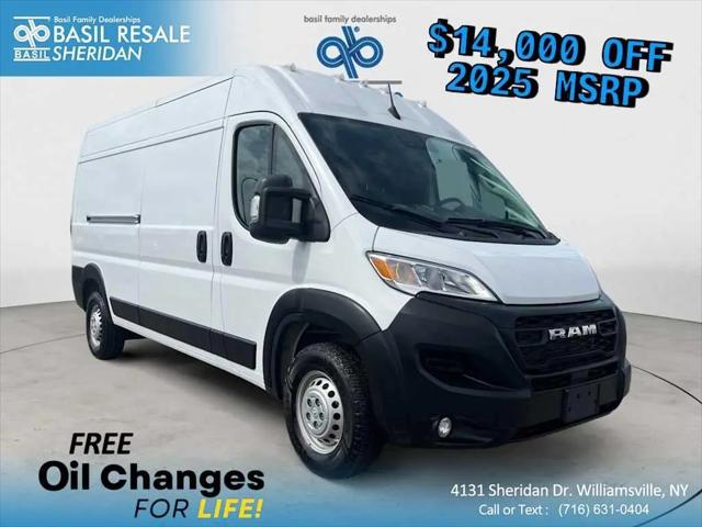 2025 Ram ProMaster 2500 Cargo Van Tradesman High Roof 159 WB w/Pass Seat for sale in Williamsville, NY