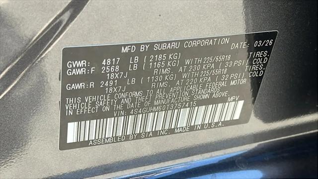 2026 Subaru Crosstrek Limited