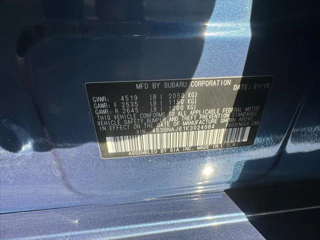 2019 Subaru Legacy 2.5i Limited
