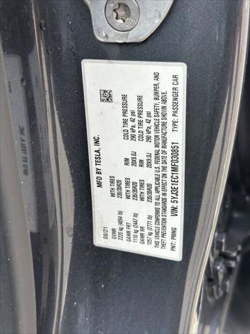 2021 Tesla Model 3 Performance Dual Motor All-Wheel Drive