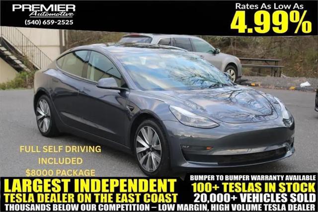 2022 Tesla Model 3 Long Range Dual Motor All-Wheel Drive for sale in Dumfries, VA
