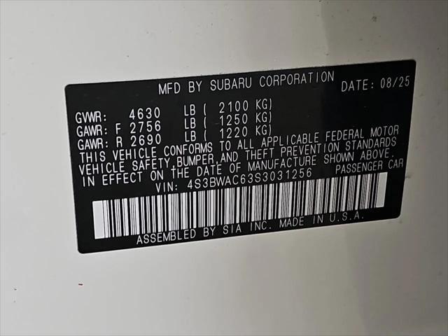2025 Subaru Legacy Premium