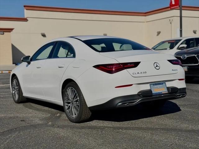 2026 Mercedes-Benz CLA 250 4MATIC
