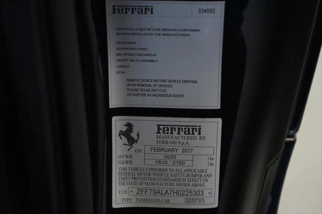 2017 Ferrari 488 GTB GTB