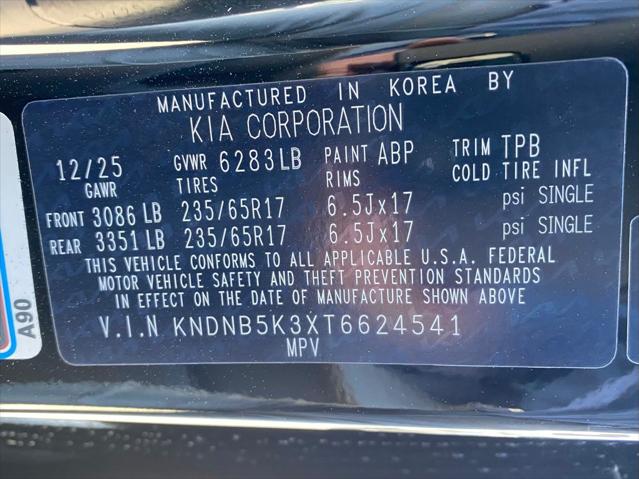2026 Kia Carnival MPV LXS