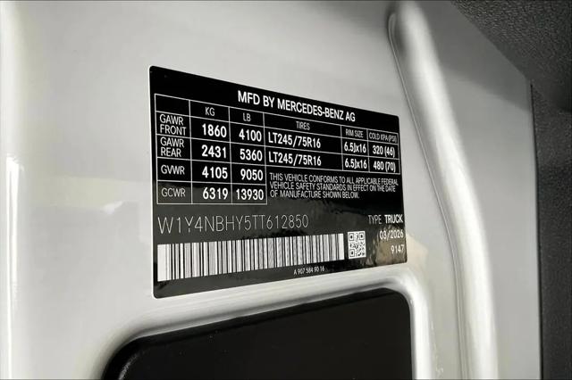 2026 Mercedes-Benz Sprinter 2500 Standard Roof 4-Cyl Diesel HO