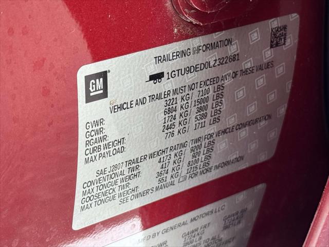 2020 GMC Sierra 1500 4WD Crew Cab Short Box SLT