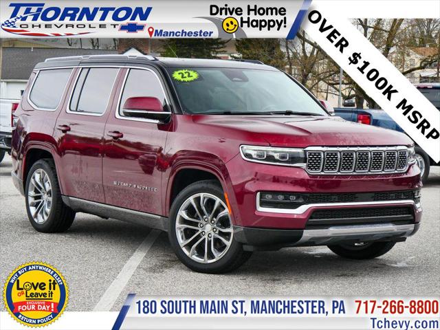 2022 Jeep Grand Wagoneer Series II 4x4 for sale in Manchester, PA