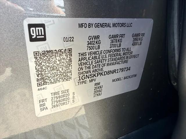 2022 Chevrolet Tahoe 4WD Z71