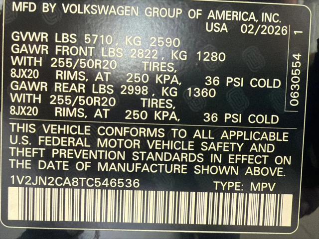 2026 Volkswagen Atlas SE with Technology