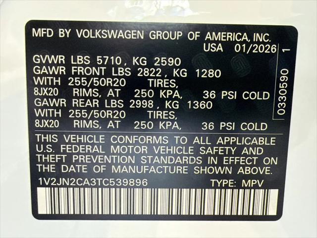 2026 Volkswagen Atlas SE with Technology