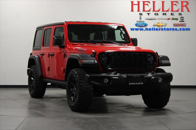 2025 Jeep Wrangler 4xe Willys 4xe for sale in Pontiac, IL