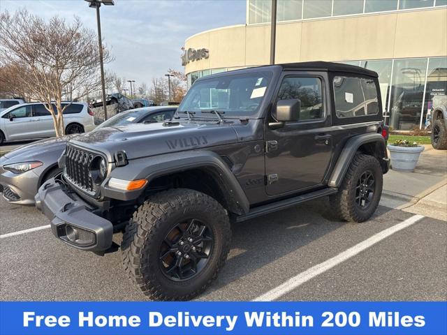 2024 Jeep Wrangler 2-Door Willys 4x4 2024 Jeep Wrangler 2-Door Willys 4x4