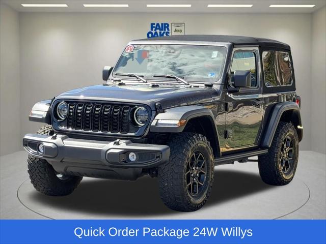 2024 Jeep Wrangler 2-Door Willys 4x4 2024 Jeep Wrangler 2-Door Willys 4x4
