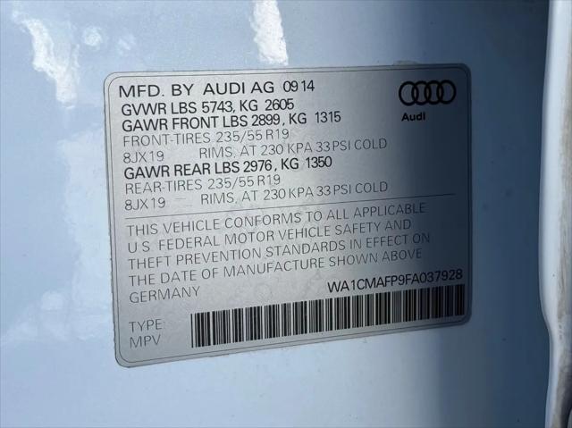 2015 Audi Q5 3.0 TDI Premium Plus
