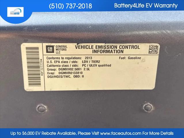 2013 Chevrolet Malibu 2LT