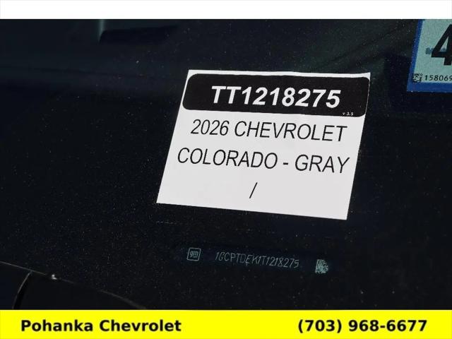 2026 Chevrolet Colorado Z71, 4WD