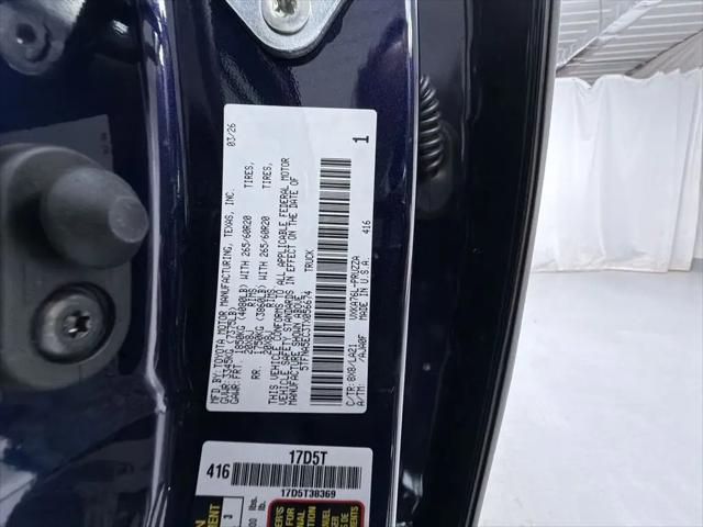 2026 Toyota Tundra Platinum CrewMax 6.5' Bed