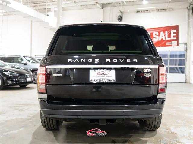 2016 Land Rover Range Rover 5.0L V8 Supercharged Autobiography