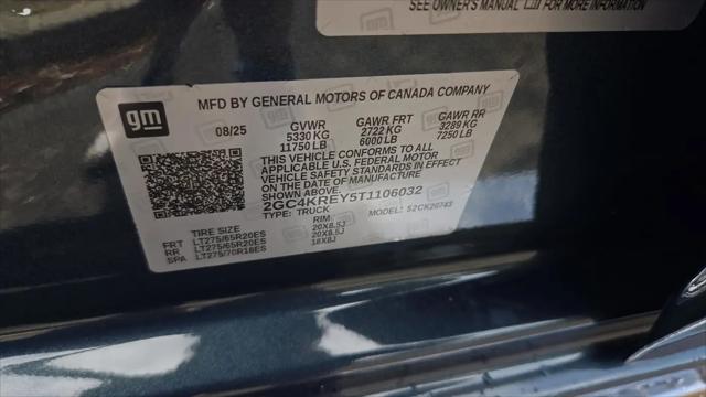 2026 Chevrolet Silverado 2500HD Crew Cab, Standard Bed, High Country, 4WD