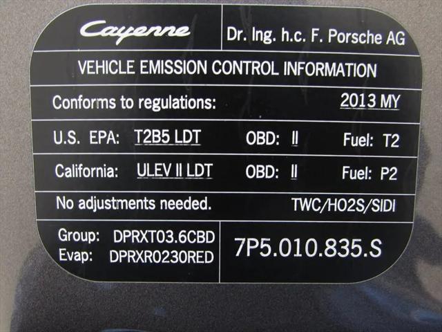 2013 Porsche Cayenne Cayenne