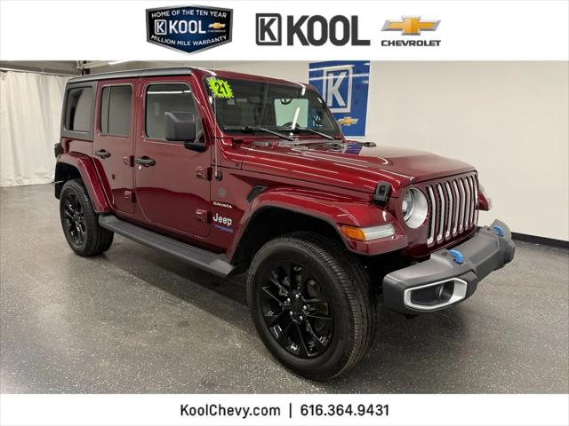 2021 Jeep Wrangler 4xe Unlimited Sahara 4x4 for sale in Grand Rapids, MI