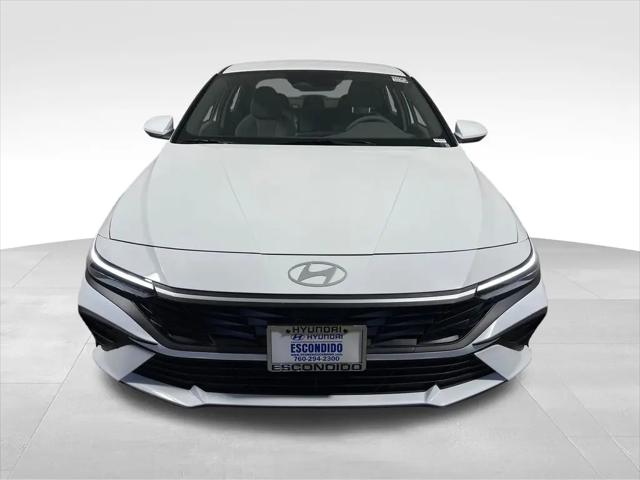 2026 Hyundai Elantra Hybrid Blue