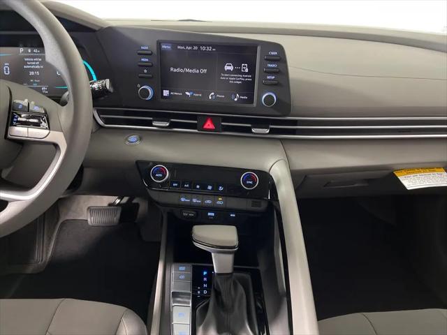2026 Hyundai Elantra Hybrid Blue