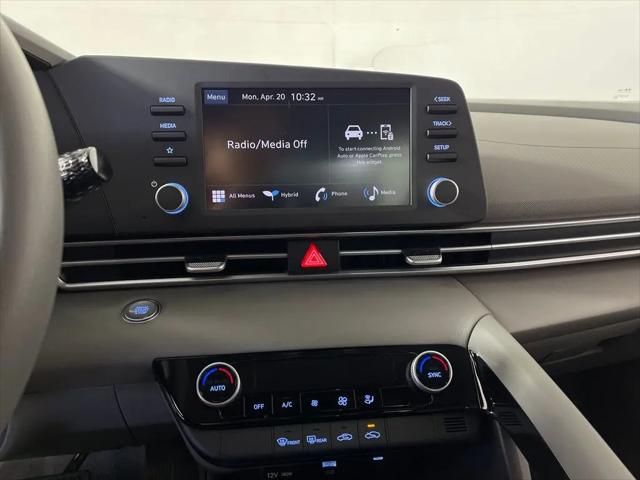 2026 Hyundai Elantra Hybrid Blue