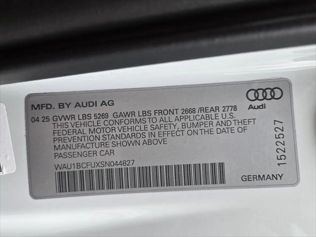 2025 Audi A5 Premium TFSI quattro S tronic