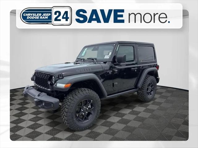 2026 Jeep Wrangler 2-Door Willys 4x4 for sale in Brockton, MA