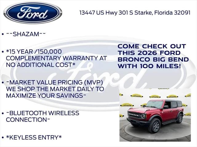 2026 Ford Bronco Big Bend