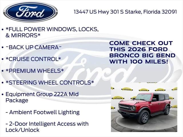2026 Ford Bronco Big Bend