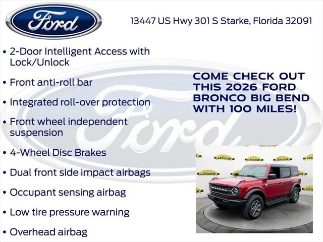 2026 Ford Bronco Big Bend