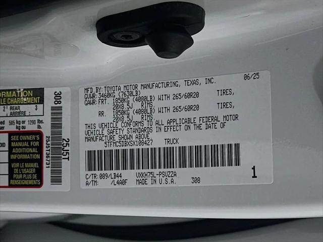 2025 Toyota Tundra 1794 Edition CrewMax 5.5' Bed