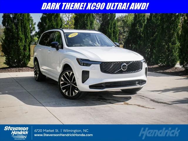 2026 Volvo XC90 Ultra Dark Theme, B6 AWD Gas (mild hybrid), Gasoline, 6 Seats for sale in Wilmington, NC