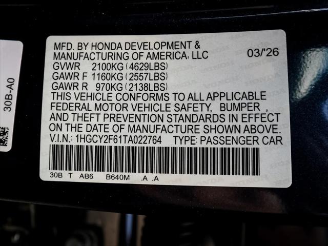 2026 Honda Accord Sedan EX-L