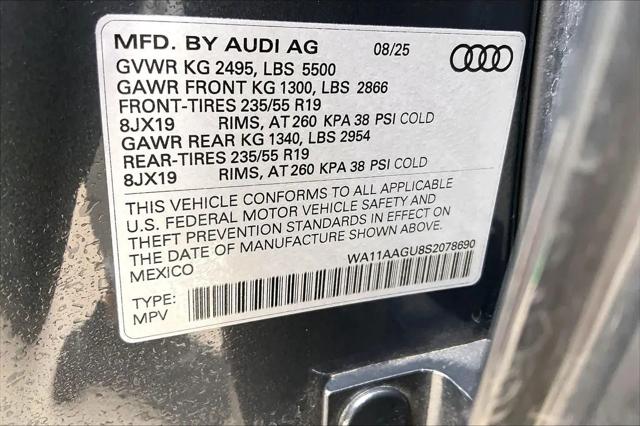 2025 Audi Q5 Premium TFSI quattro S tronic
