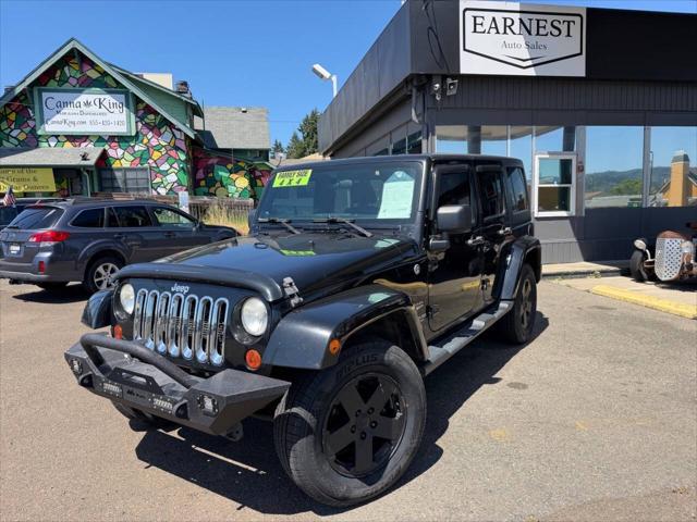 2012 Jeep Wrangler Unlimited Sahara for sale in Roseburg, OR