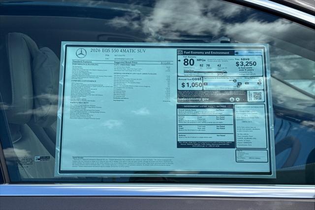 2026 Mercedes-Benz EQS 550 Base