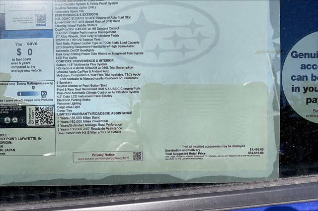 2026 Subaru Crosstrek Premium