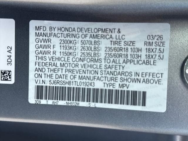 2026 Honda CR-V Hybrid 2WD Sport-L