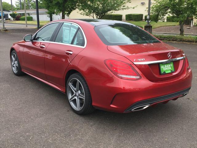 2016 Mercedes-Benz C-CLASS C 300 4MATIC