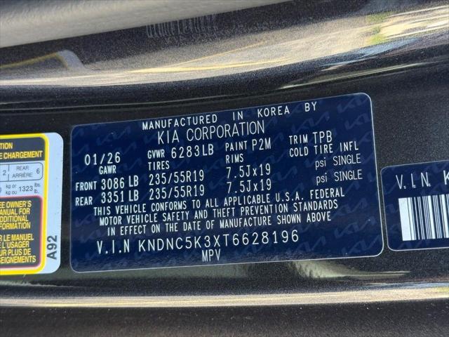 2026 Kia Carnival EX