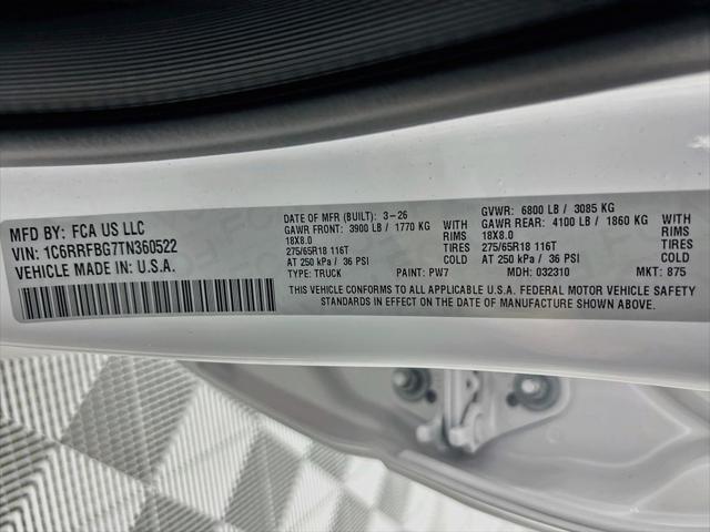 New 2026 RAM 1500 Big Horn Quad Cab 4x4 64" Box For Sale in Millington, TN