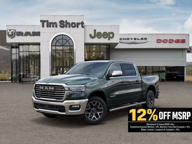 2026 RAM Ram 1500 RAM 1500 LARAMIE CREW CAB 4X4 57 BOX