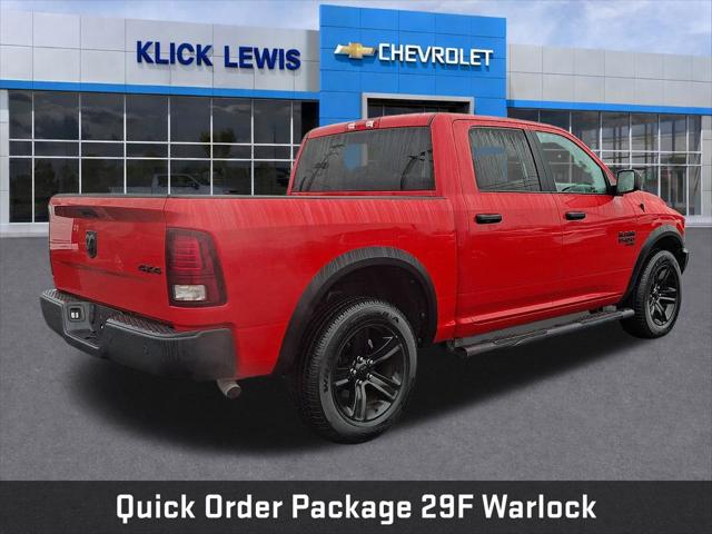 2023 Ram 1500 Classic Warlock Crew Cab 4x4 5'7" Box