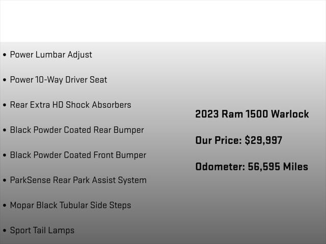 2023 Ram 1500 Classic Warlock Crew Cab 4x4 5'7" Box