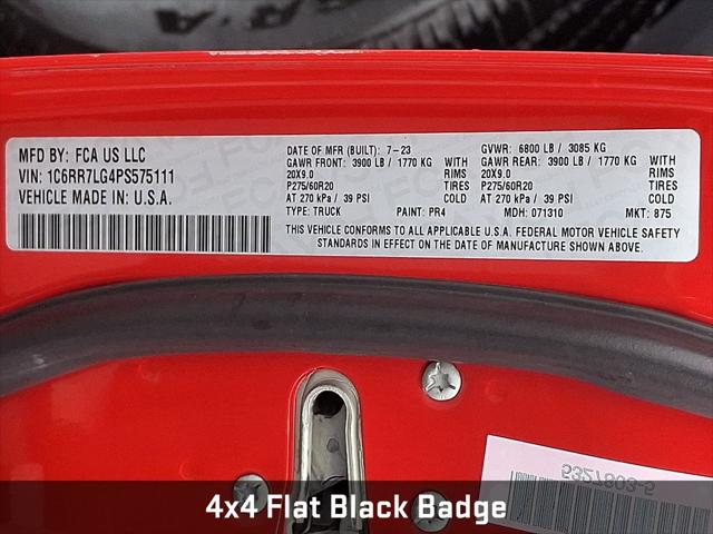 2023 Ram 1500 Classic Warlock Crew Cab 4x4 5'7" Box