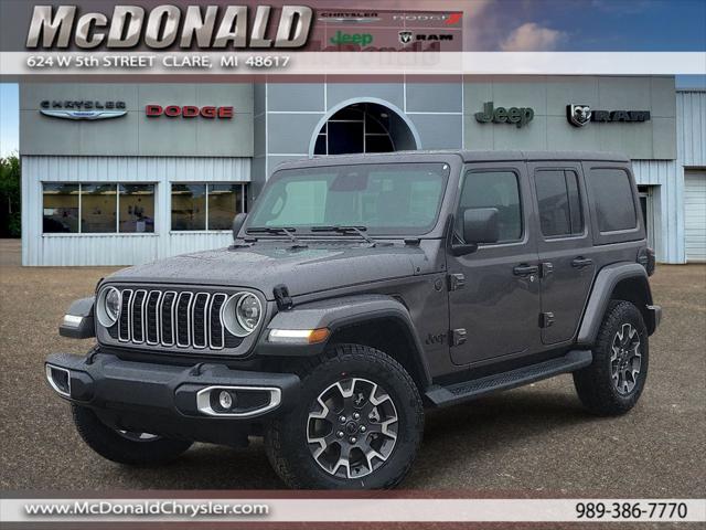 2026 Jeep Wrangler 4-Door Sahara 4x4 for sale in Clare, MI